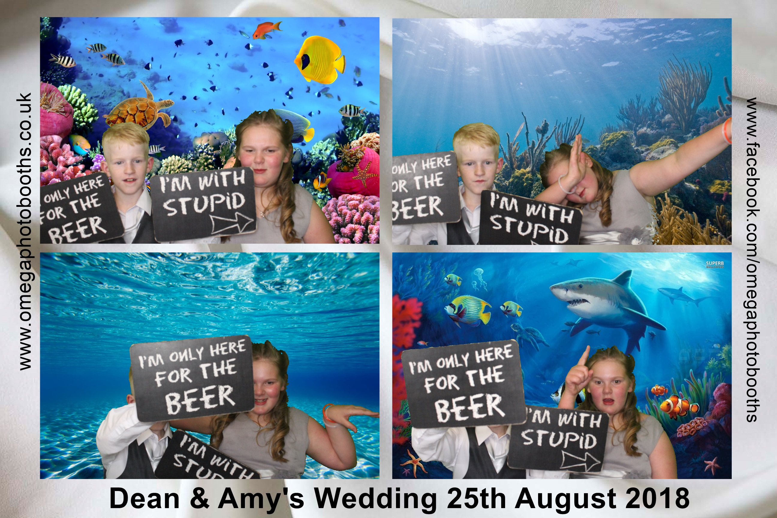 Dean & Amy's Wedding | View more photos from the event at gallery.omegaphotobooths.co.uk/u/Omega-Photobooths/Dean-Amys-Wedding